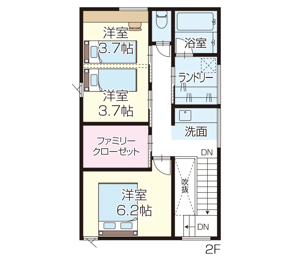 新在家間取り