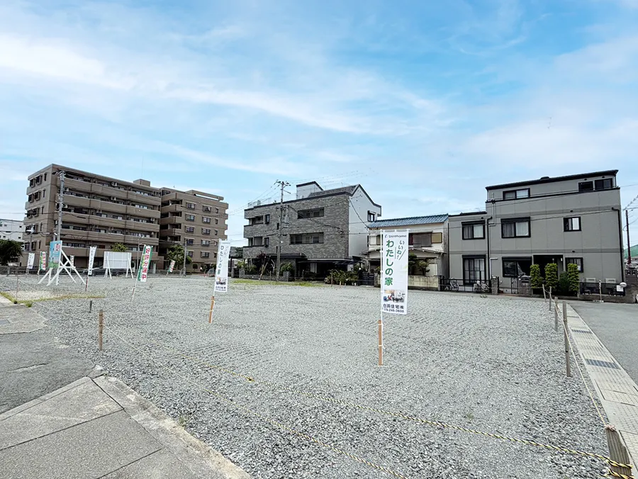 新在家中の町分譲地 現地写真1